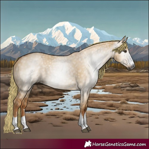 Horse Color:Gray Red Dun
