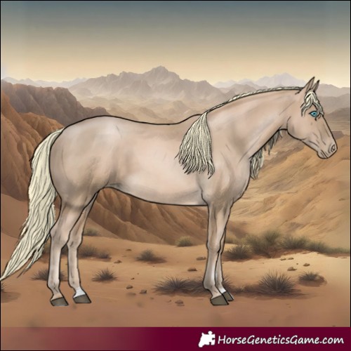 Horse Color:Liver Chestnut Snowdrop Pearl