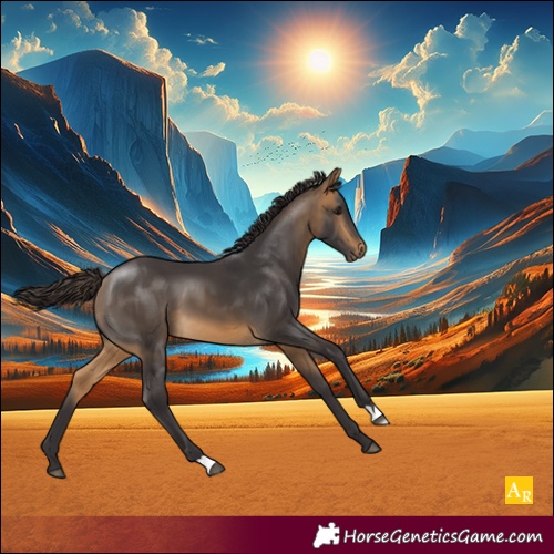 Horse Color:Buckskin 