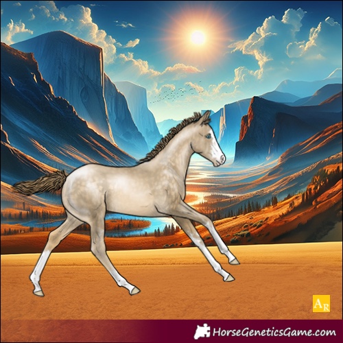 Horse Color:Buckskin Pearl 