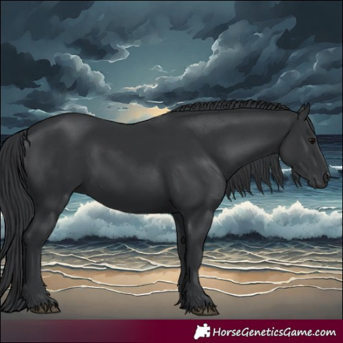 Horse Color:Black 