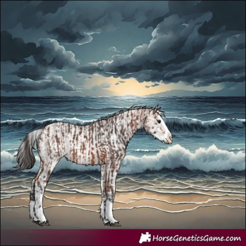 Horse Color:Bay Splash  and White Spotted Bay Splash 