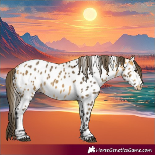 Horse Color:Buckskin Appaloosa