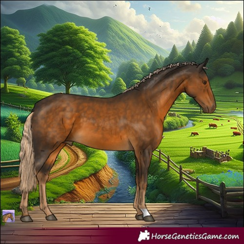 Horse Color:Chocolate Palomino