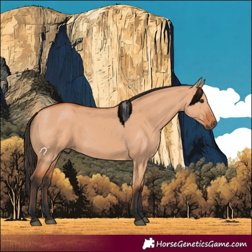 Horse Color:Bay Dun