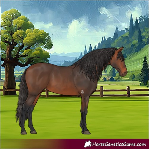 Horse Color:Bay 