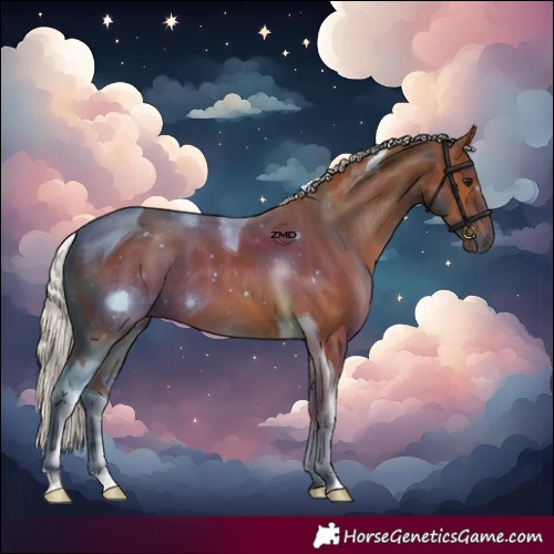 Horse Color:Silver Bay Tobiano 