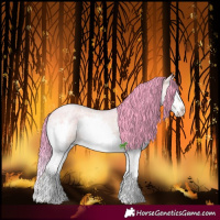 Horse Color:Watercolor Chocolate Brown Ice Roan Onyx Mushroom Sabino Splash 