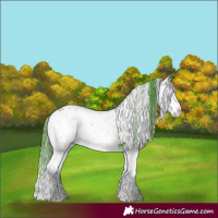Horse Color:Watercolor Chocolate Brown Ice Onyx Sabino Splash 