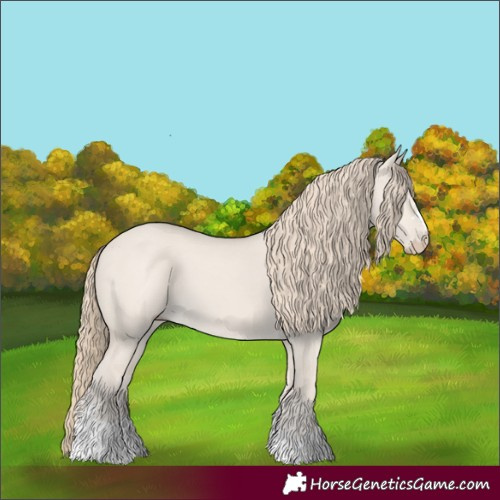 Horse Color:Smoky Creme Dun 