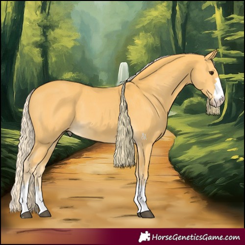 Horse Color:Palomino 
