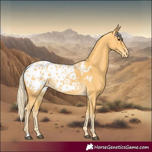 Horse Color:Palomino Appaloosa 
