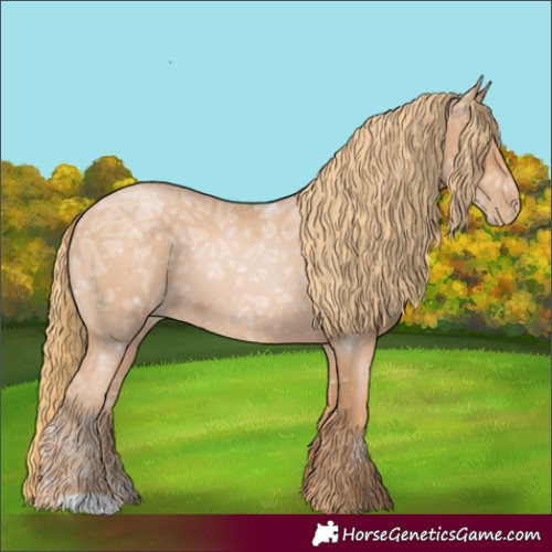 Horse Color:Chestnut Ice Pearl 