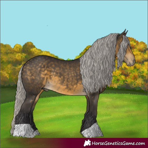 Horse Color:Silver Buckskin
