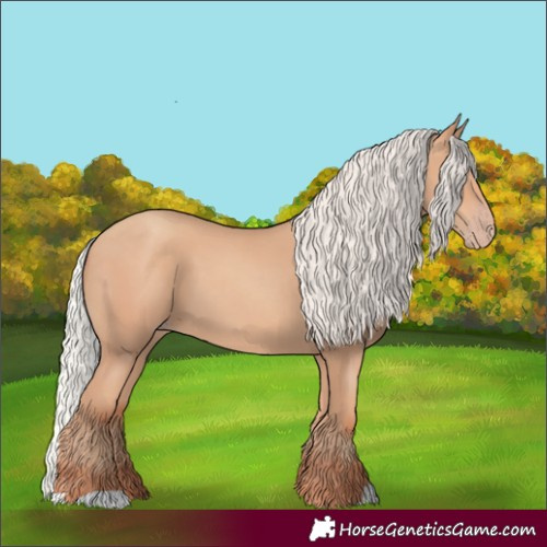 Horse Color:Silver Classic Champagne