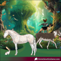 Horse Color:White Spotted Silver Classic Champagne Pearl Splash Snowflake Varnish 