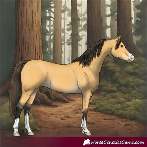 Horse Color:Buckskin Dun