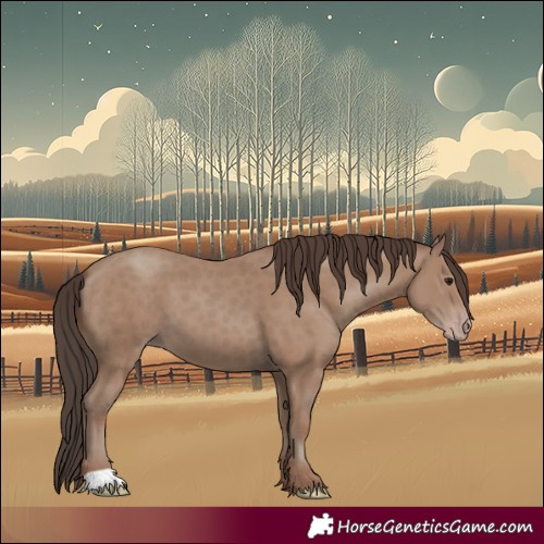 Horse Color:Classic Champagne 