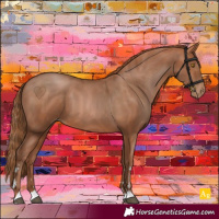 Horse Color:Brown Pearl