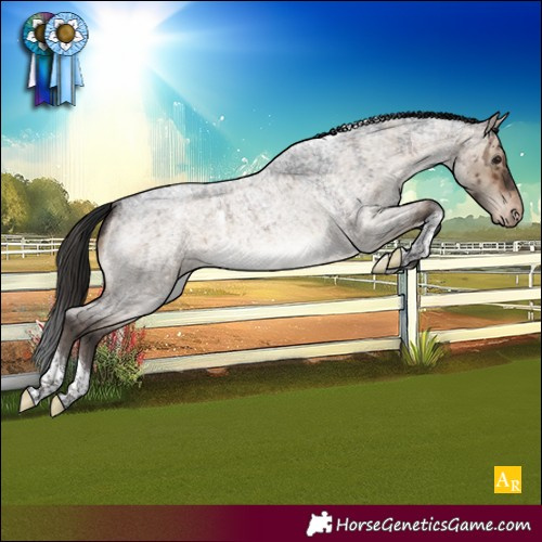 Horse Color:Brown Roan Dun Tobiano Blanket Brindle
