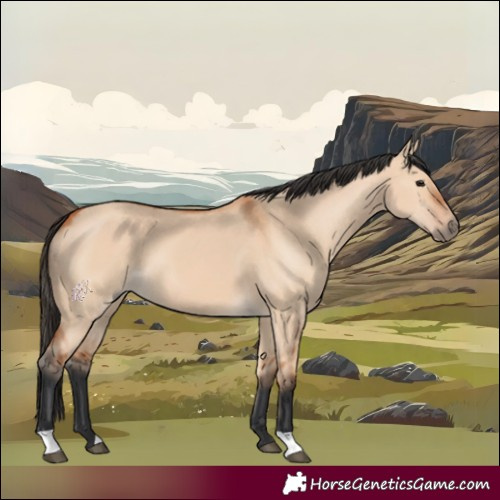 Horse Color:Bay Dun