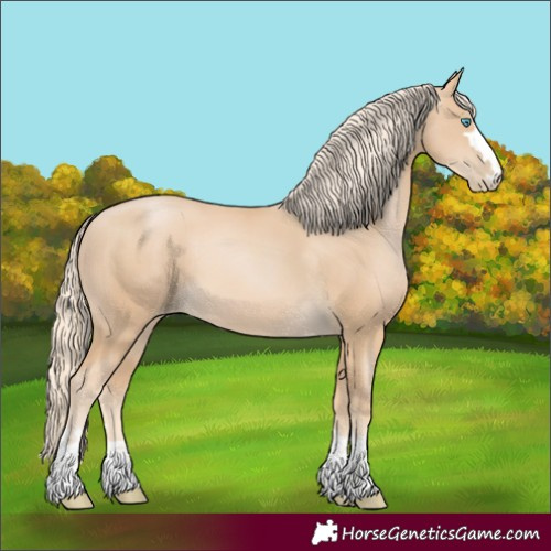Horse Color:Palomino Pearl 