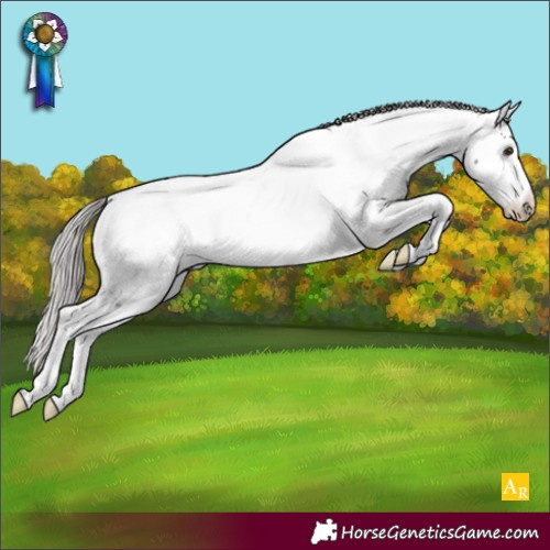 Horse Color:Silver Brown Dun Tobiano Appaloosa Rabicano Brindle 