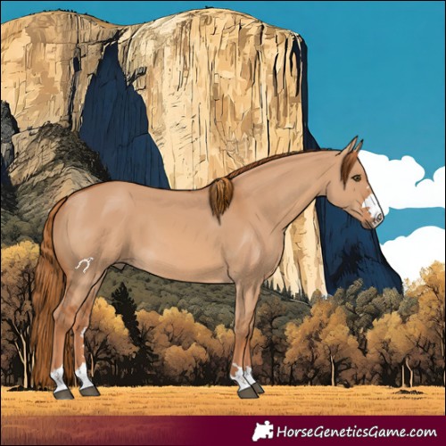 Horse Color:Red Dun 