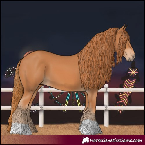 Horse Color:Chestnut 