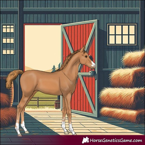 Horse Color:Chestnut 