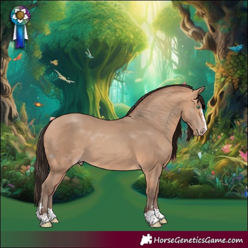 Horse Color:Amber Champagne 