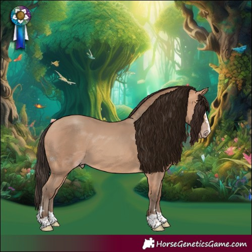 Horse Color:Amber Champagne 