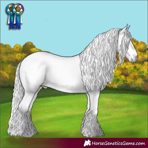 Horse Color:White Spotted Liver Red Dun Chinchilla Roan