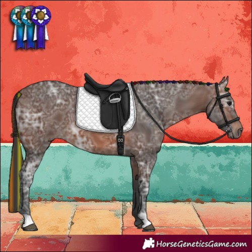 Horse Color:Painted Brown Ice