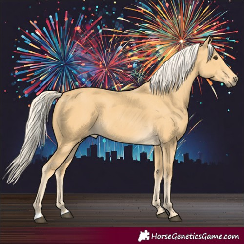 Horse Color:Palomino 