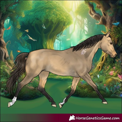 Horse Color:Buckskin Dun