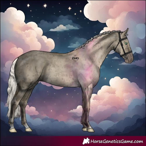 Horse Color:Silver Classic Cream Champagne Dun 