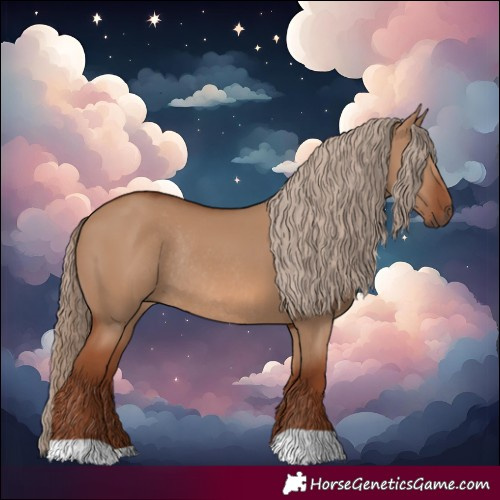 Horse Color:Red Dun Rabicano 