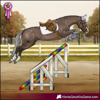 Horse Color:Silver Brown Dun 