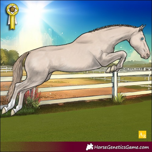 Horse Color:Smoky Creme 