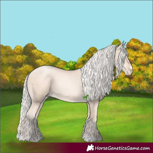 Horse Color:Gold Cream Champagne Pearl