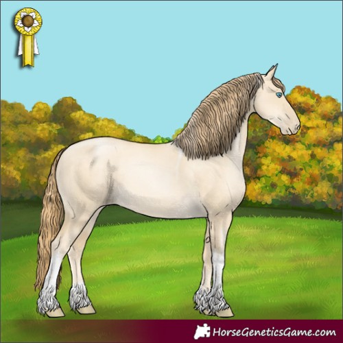 Horse Color:Sable Cream Champagne Dun Tobiano
