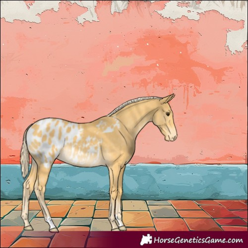 Horse Color:Palomino Appaloosa 
