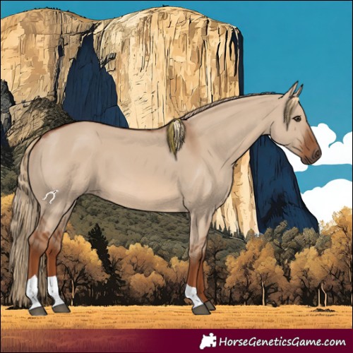 Horse Color:Red Dun