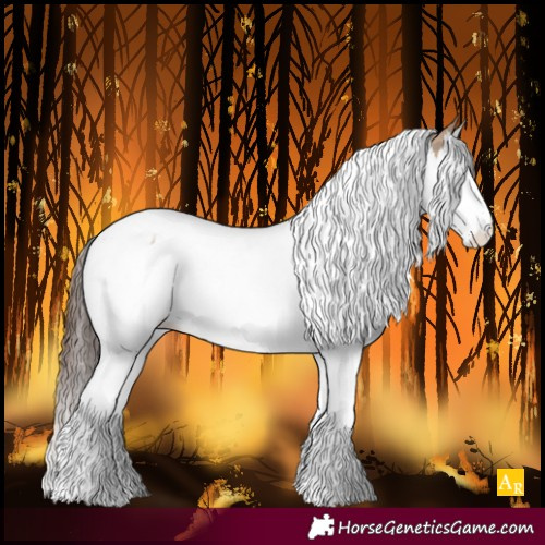 Horse Color:Sable Champagne Dun Splash Tobiano Blanket Rabicano