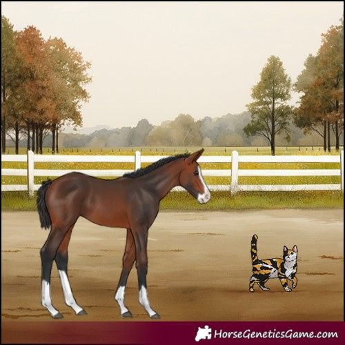 Horse Color:Bay Splash 