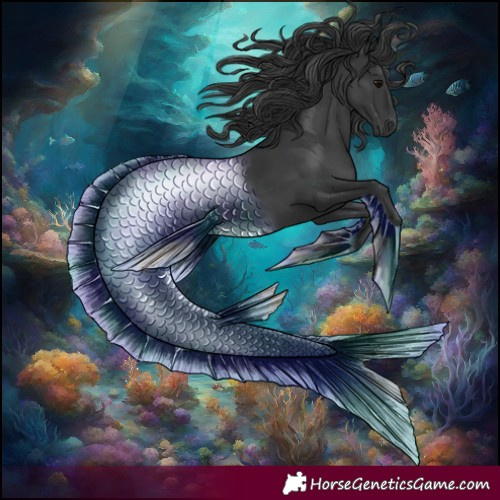 Horse Color:Black  and Black 