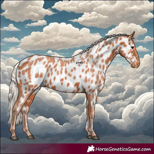 Horse Color:Silver Bay Appaloosa