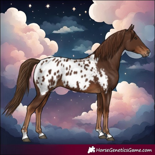Horse Color:Gray Chestnut Blanket