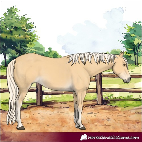 Horse Color:Palomino